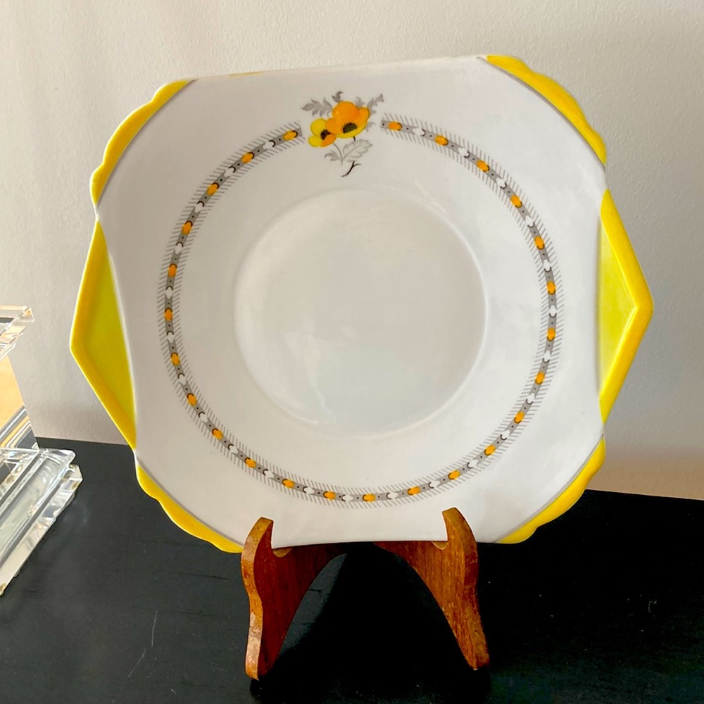 Shelley Art Deco Tea Plate